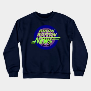 bikini bottom news Crewneck Sweatshirt